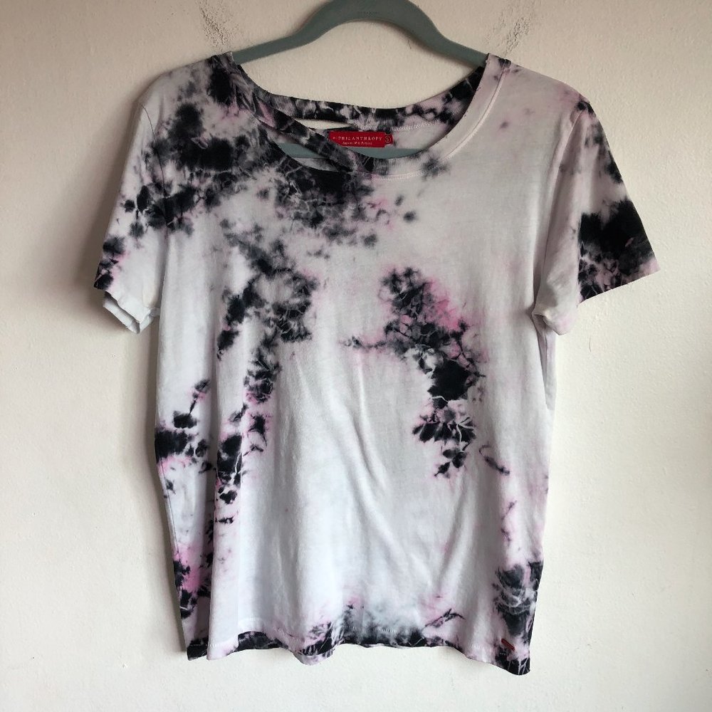 n:Philanthropy Harlow T-Shirt Distressed Tie Dye